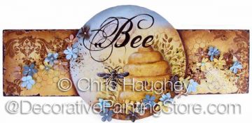 Bee-autiful Plaque ePattern - Chris Haughey - PDF DOWNLOAD